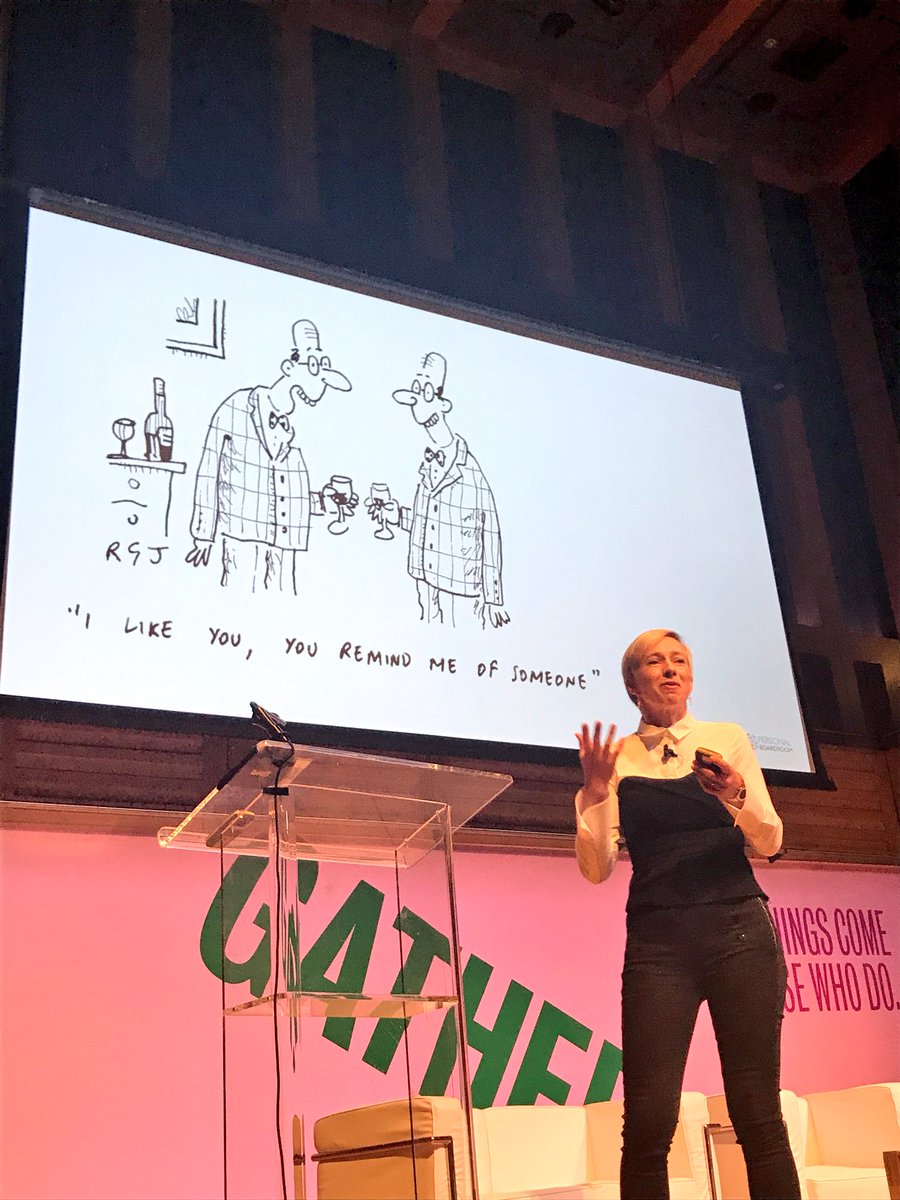 Are you in your comfort zone? Maybe it’s time to grow your network and learn from different people <a href="/WACL1/">Women in Advertising & Communications Leadership</a> #waclgather <a href="/zella_king/">Zella King</a>