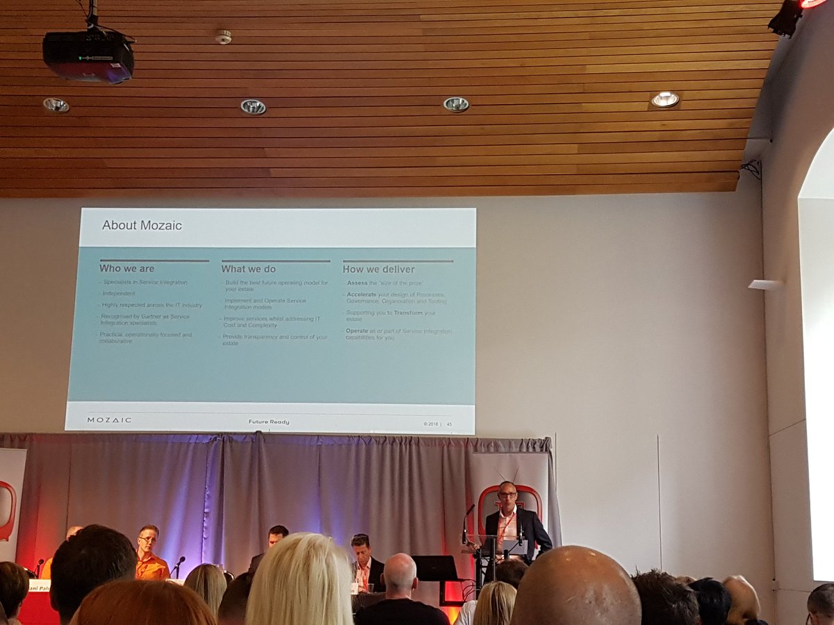 JonathanBoyd4's tweet photo. Great presentation from @Mozaic_Now  Digital service management. A sensible way to join #innovation and #itsm https://t.co/RZfeVqTfgF
