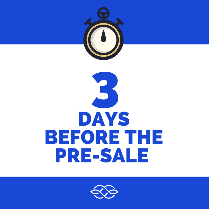 Only 3 days left before the Pre-Sale. Don’t miss out on the NEXT disruptive innovation #Iagon #ICO #IagonICO iagon.com