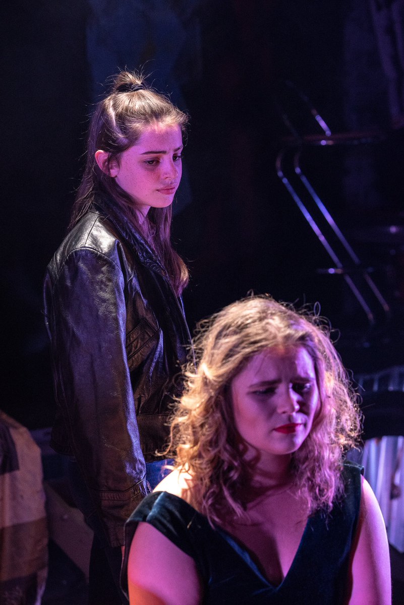 BuskMusical's tweet photo. Busk has premiered. So proud of the whole company. What a night. @pschofield @CreativeBath @TheatreBath @LukeJohnEmmett  @RondoTheatre #newmusicals #newwriting https://t.co/LZDR1CAtvv