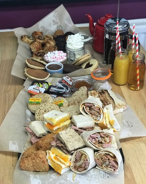lowerbarncafe's tweet photo. How good does our Father’s Day Big Daddy Breakfast Platter look!! Make sure you book your place now! 01268 780991 https://t.co/pDE83t8DUN