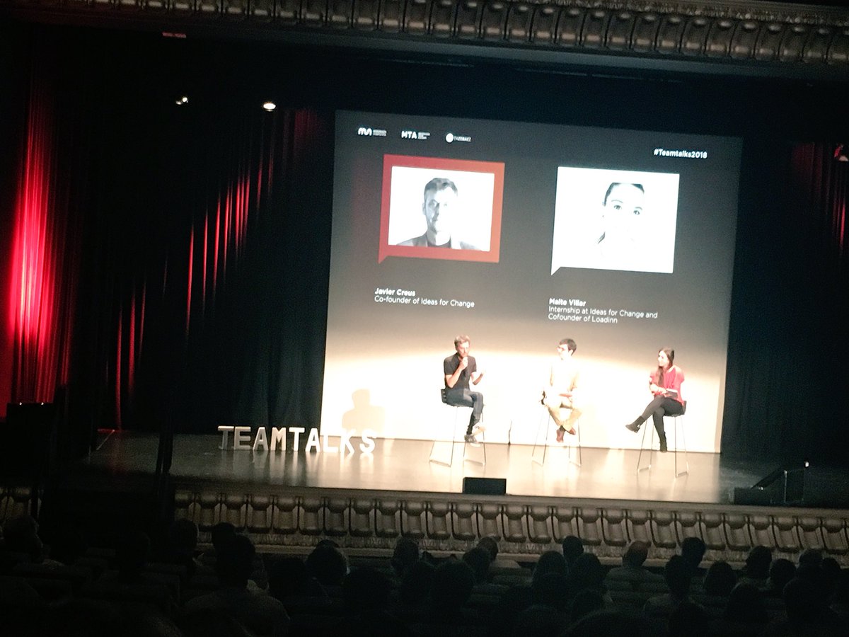 teamlabs's tweet photo. “Ayudamos a organizaciones a repensar sus modelos de negocio. Hay que mirar al futuro de frente y asumir que ya está aquí.Para ello debes revisar el valor de tus activos internos y buscar el ecosistema de negocio” #JavierCreus co-founder @Ideas_4_Change #teamtalks2018 #10YearsMTA https://t.co/WLkOCy1oDu