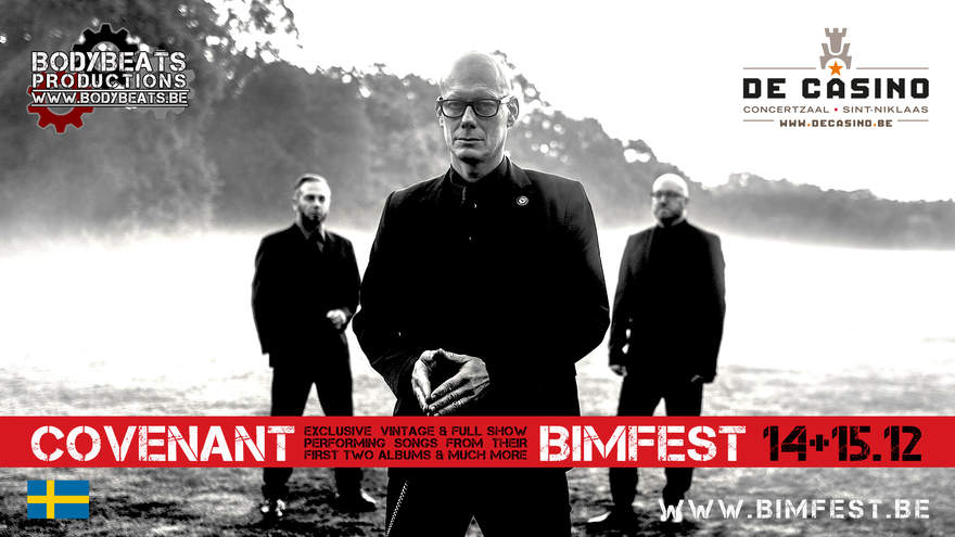 NEWS : Covenant to play exclusive vintage and full clubshow at BIMFEST 2018 After BodyBeats released their first BIMFEST name last month, Swedish Minimal/Wave/Electro revelation AGENT SIDE GRINDER, they announced ... tinyurl.com/ybw369fn