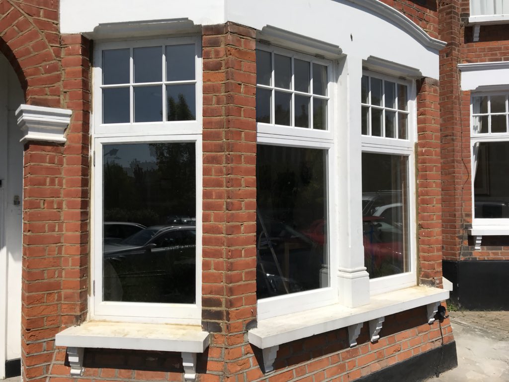 SashWorksSimon's tweet photo. Replacement windows we made and installed in palmers green.. #joinery #windows #carpentry #palmers green https://t.co/o4hmDQr9IL