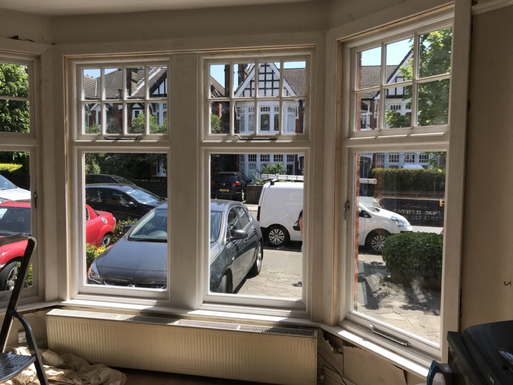 SashWorksSimon's tweet photo. Replacement windows we made and installed in palmers green.. #joinery #windows #carpentry #palmers green https://t.co/o4hmDQr9IL