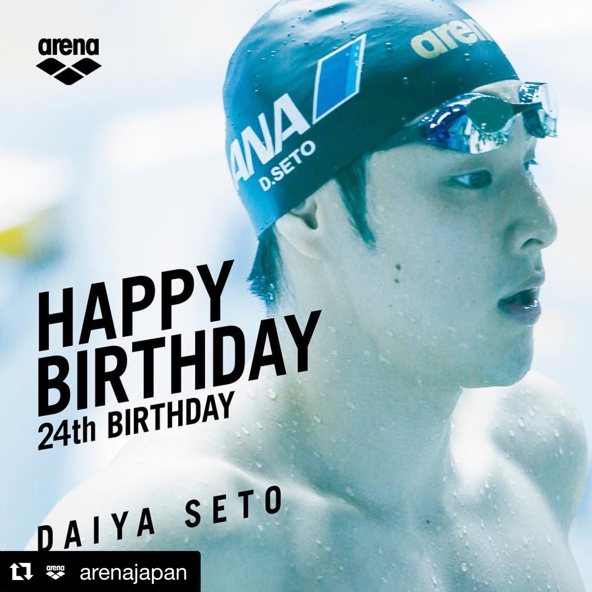 瀬戸大也 Japan Open初日が終わりました 今日は24歳の誕生日で400m個人メドレーでした 久しぶりにいい泳ぎが出来て優勝することが出来て良かったです これからも応援よろしくお願い致します 瀬戸大也 Swimming Arena Japan Tobiuojapan パンパシ