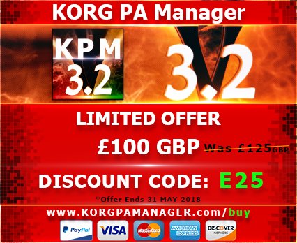 KORGPAManager's tweet photo. https://t.co/nTcjqQ5JKP
#kpm #korg #korguk #korgusa #korg_inc #korgfr #korgitalia #korgturkiye #pa4x #pa3x #pa700 #pa1000 #korgpamanager https://t.co/Ane3FhSb6D
