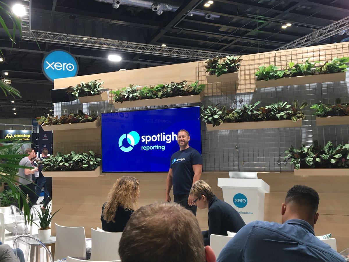 tiny_tony707's tweet photo. Day 2 @accountex2018... basically a gratuitous picture of me smashing out the @spotlightrep and Xero HQ message on the @Xero stand. Great fun! #TransformSR https://t.co/9AhvWqmFHz