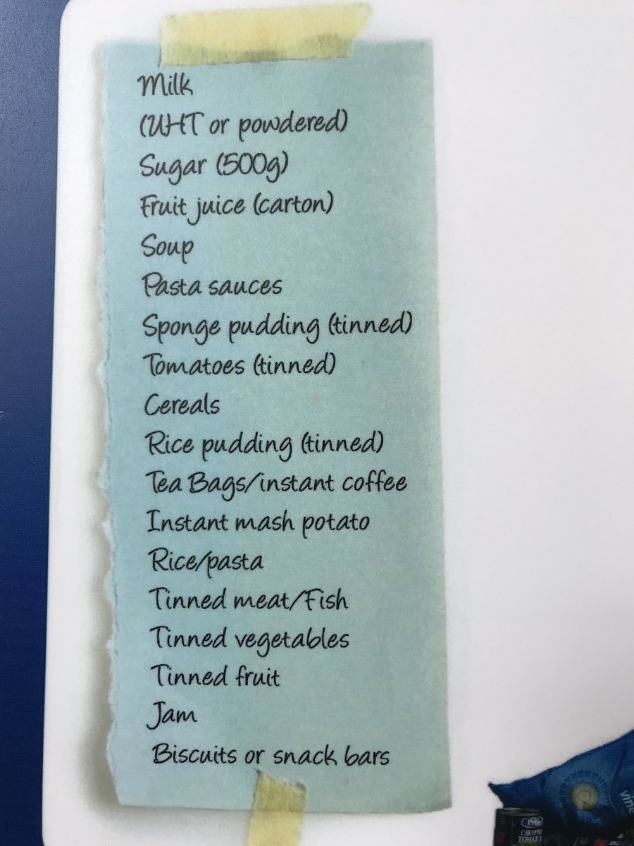 The <a href="/ShorehamFB/">Shoreham Foodbank</a> is now taking donations in our Foyer! Please join us in filling it up! Check the list for specific items 😆👍 #crisisneed #loveyourcommunity