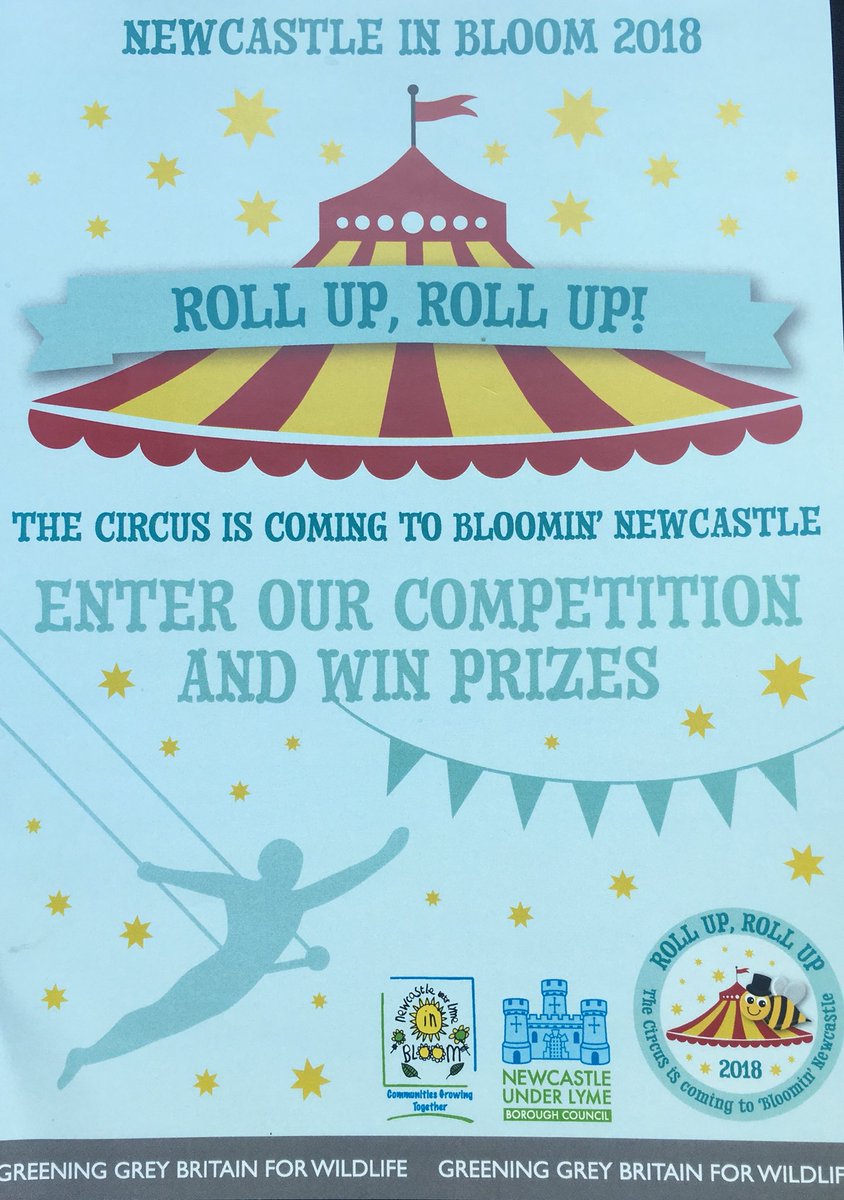 NBC_GreenTeam's tweet photo. If you’ve got a garden project in Newcastle-under-Lyme borough why not take part in our local competitions. It’s free to enter and you could win some great prizes. There are lots of categories and the closing date is 15 June #bloom #community #GetInvolved https://t.co/QrtJzE1V5s