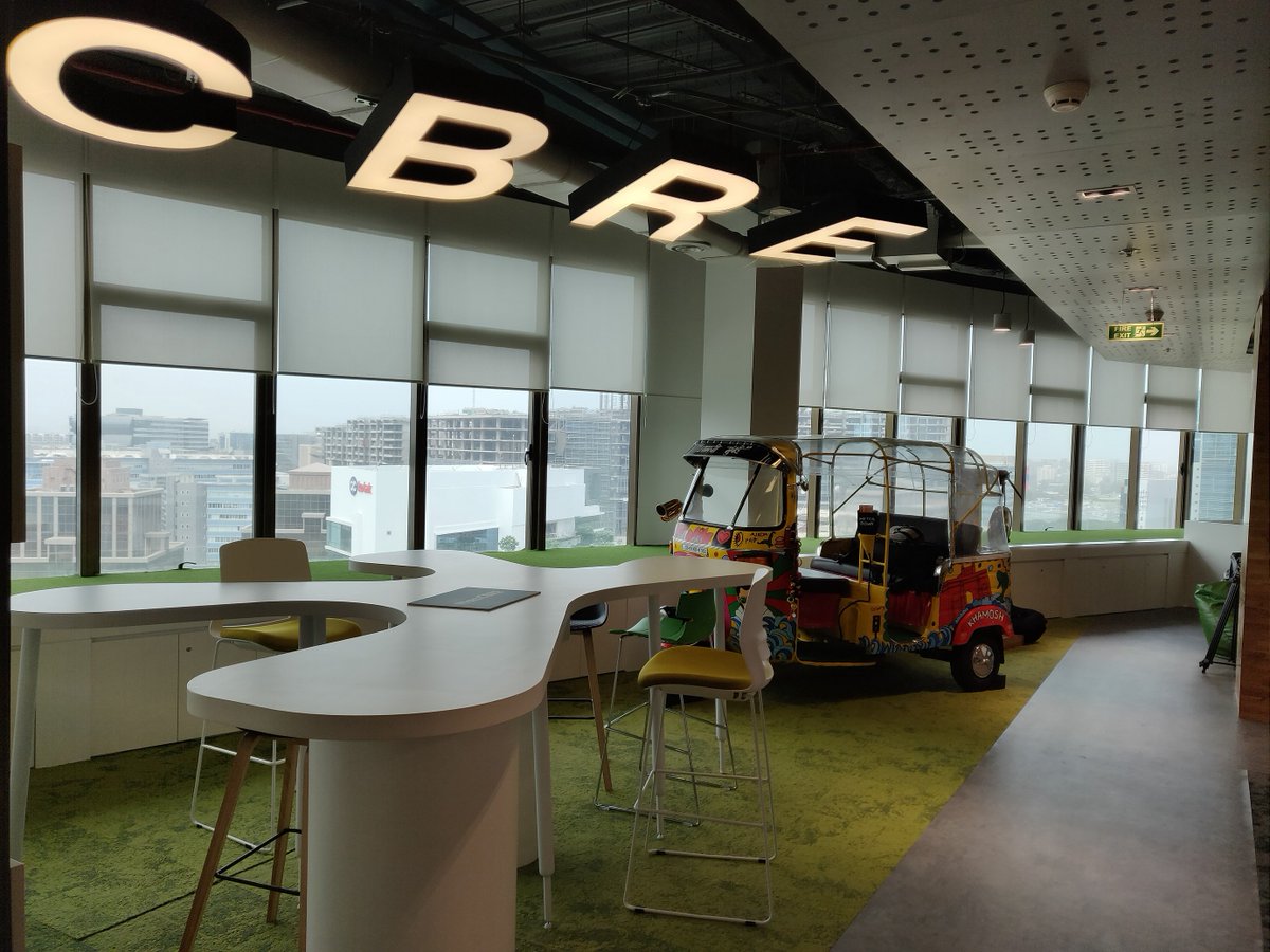 #IamCBREMumbai

Presenting #CBRE's new Mumbai workplace which provides a highly tech-enabled and trendy environment with collaborative areas, amphitheater &amp; work-café spread over close to 30000 sq.ft. in Mumbai’s Bandra-Kurla Complex

@cbreasia <a href="/CBREworkplace/">xxxxxxx</a> #IamCBRE