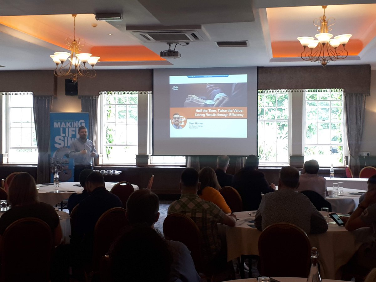 TaxAssistIrl's tweet photo. Sam Horner from @ReceiptBank speaking to our Irish Network today.
#SummerConfrence2018 #TaxAssistIrl #RecommendedPartner #App https://t.co/sY52XpR4RC