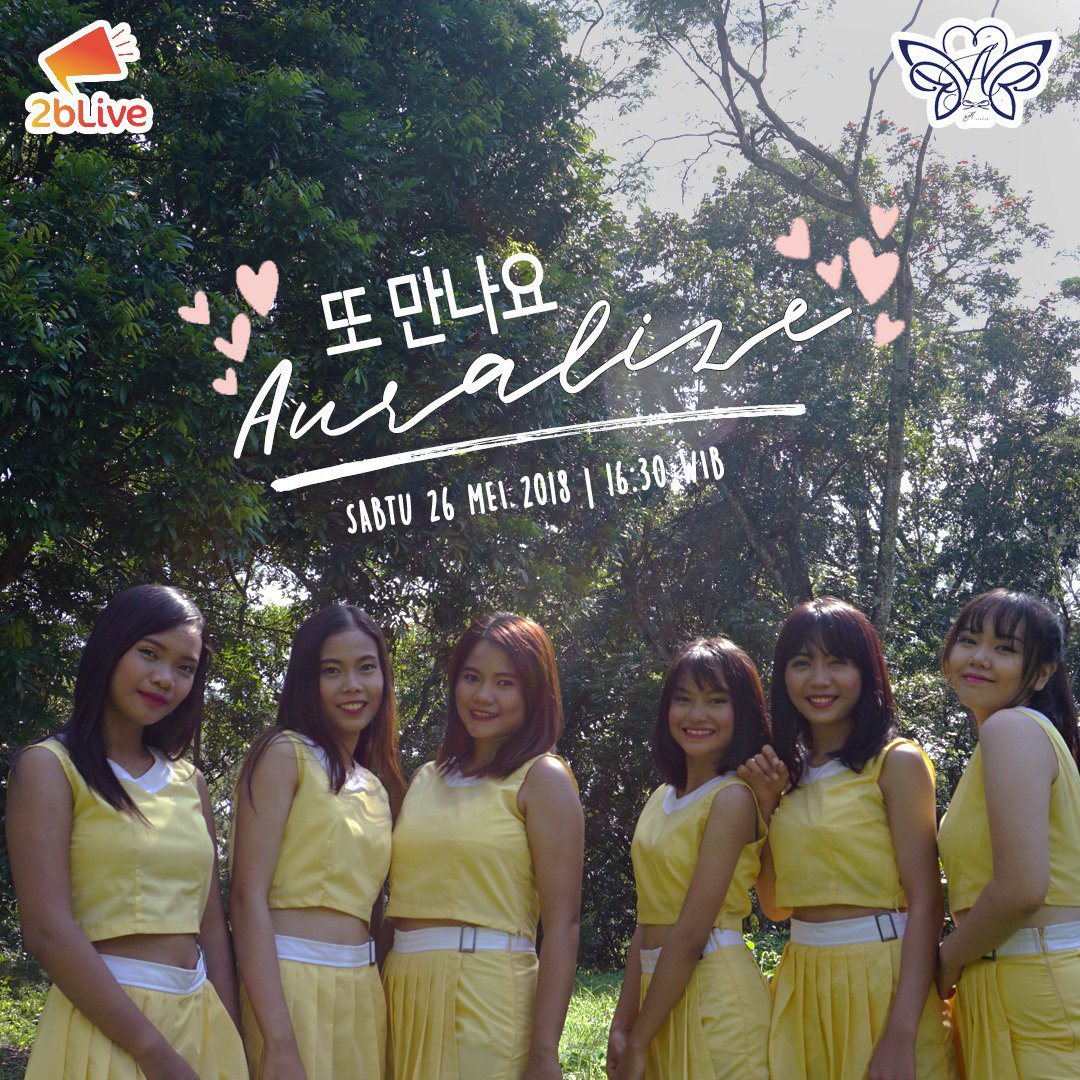 2BLiveID's tweet photo. 안녕하세요 ,
Besok minggu Auralize bakal live stream dari jam 16.30 ya !
Yuk ngobrol bareng Auralize, 2BLivers bisa tanya banyaak hal sama mereka. Nah, gak cuma itu. Minggu ini, mereka bakal nariin beberapa lagu GFriend. Ada lagu yang mau kamu request ?? https://t.co/t0ZqpDU2GU