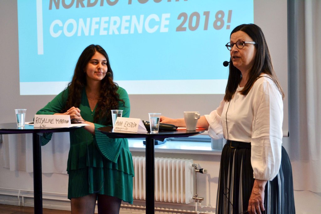 LSU_se's tweet image. Tack ungdomsminister @Anna_Ekstrom för en öppen diskussion om utmaningarna för en stark och självständig ungdomsrörelse! #ungdomsrörelsen #lsuforum