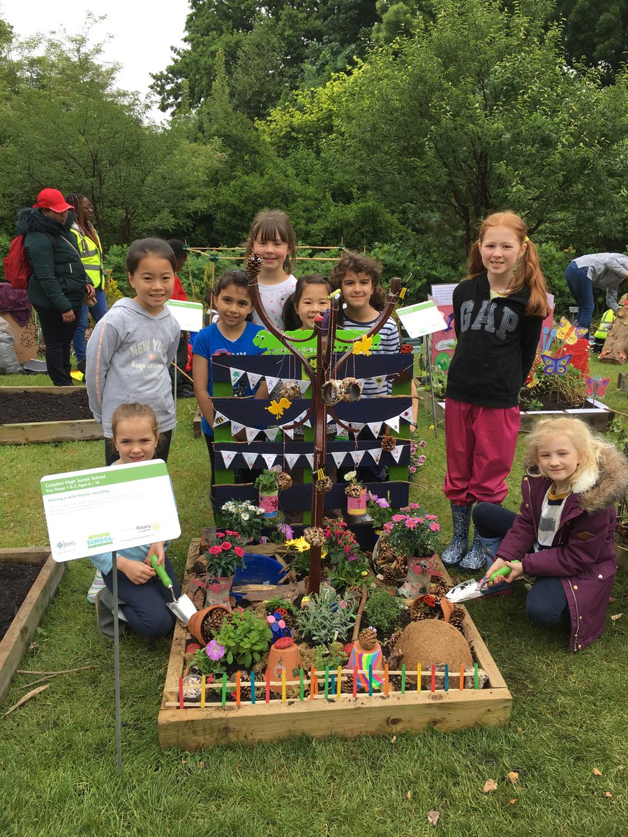 CroydonHighJnrs's tweet photo. ‘Having a wild thyme recycling’ at Wisley! https://t.co/a7W6zl4sUz