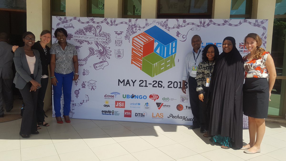 The @DtreeInt Team is thrilled to be part of @HDIFtz  #IW2018 #innovationweek #digitalhealthsystem