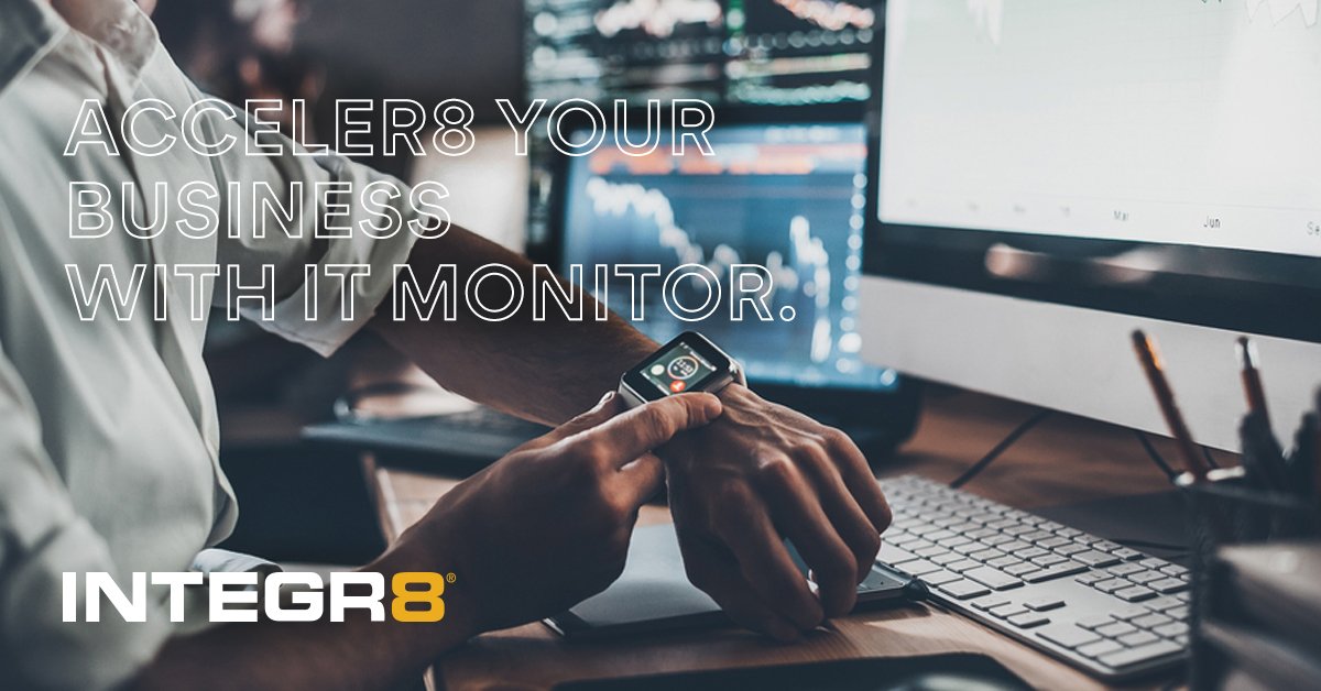 Integr8SA's tweet photo. Choosing Integr8's #ITMonitor solution saves you from having to employ an entire team of IT professionals at your mid-market enterprise. https://t.co/FWIIgElKZa https://t.co/B1NQsQlpdo