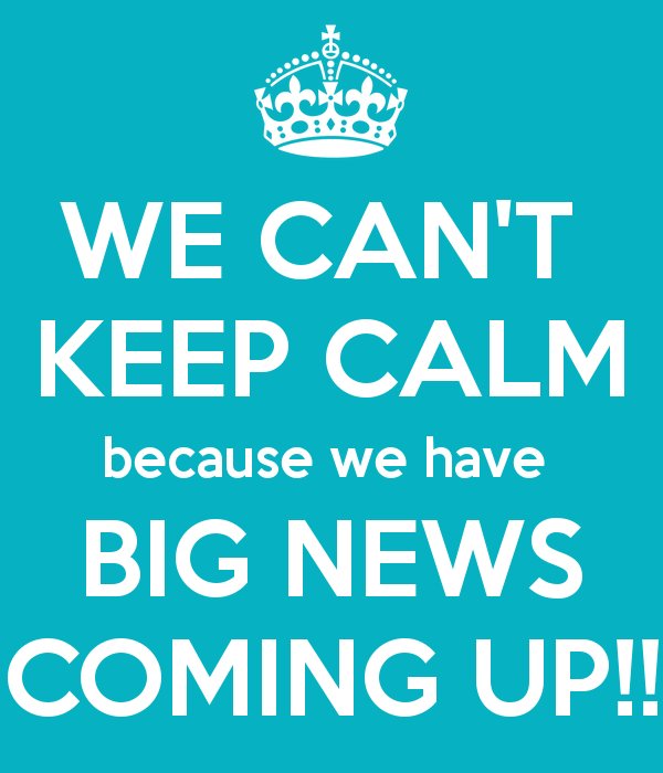 LubriSyn's tweet photo. Some very exciting things happening this weekend! Keep your eyes peeled! #news #exciting https://t.co/fsI4kna3eD