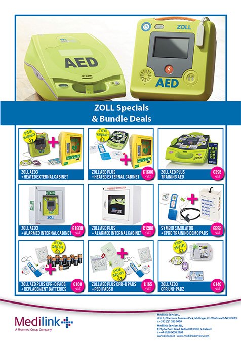MedilinkLtd's tweet photo. Check out our latest ZOLL Specials & Bundle Deals.
Get in touch for more info
https://t.co/bSB51tELEa
#zoll #aed3 #aed #medilink #offer #zollaed https://t.co/xLrZhneQQQ