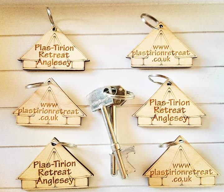 Love our nw keyrings made by @Oaktree_Fairies!