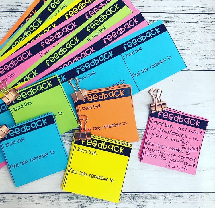 Positive feedback in combination with constructive criticism!! Love it! #ACUedu_p