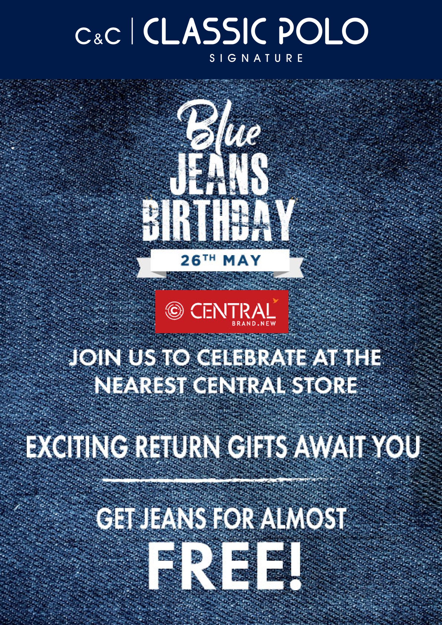 central jeans
