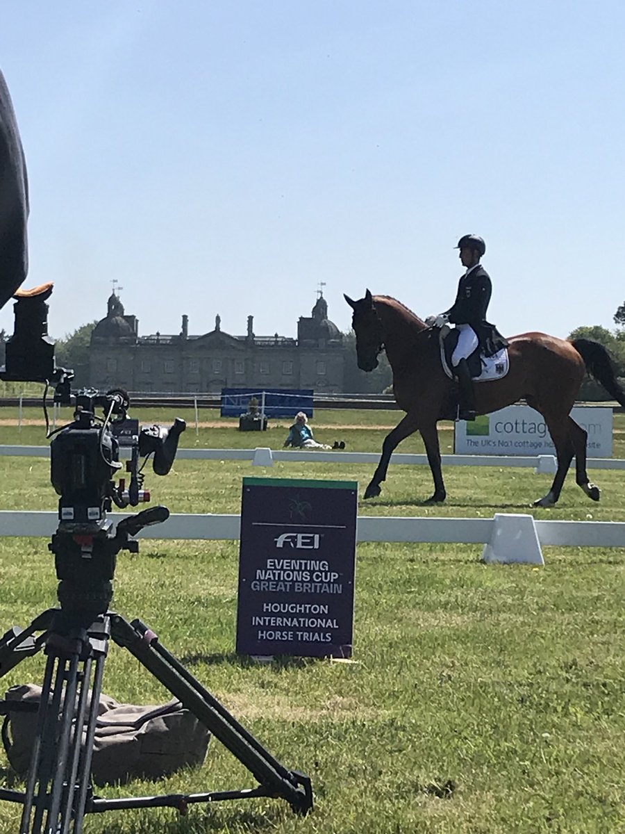The FEI nations cup is underway at the the Saracen Horse Feeds Houghton International <a href="/FEI_Global/">The FEI</a> <a href="/SaracenFeeds/">Saracen Horse Feeds</a> <a href="/BEventing/">British Eventing</a> <a href="/TriStarEventing/">Tri-Star Eventing</a> #tristar2tokyo