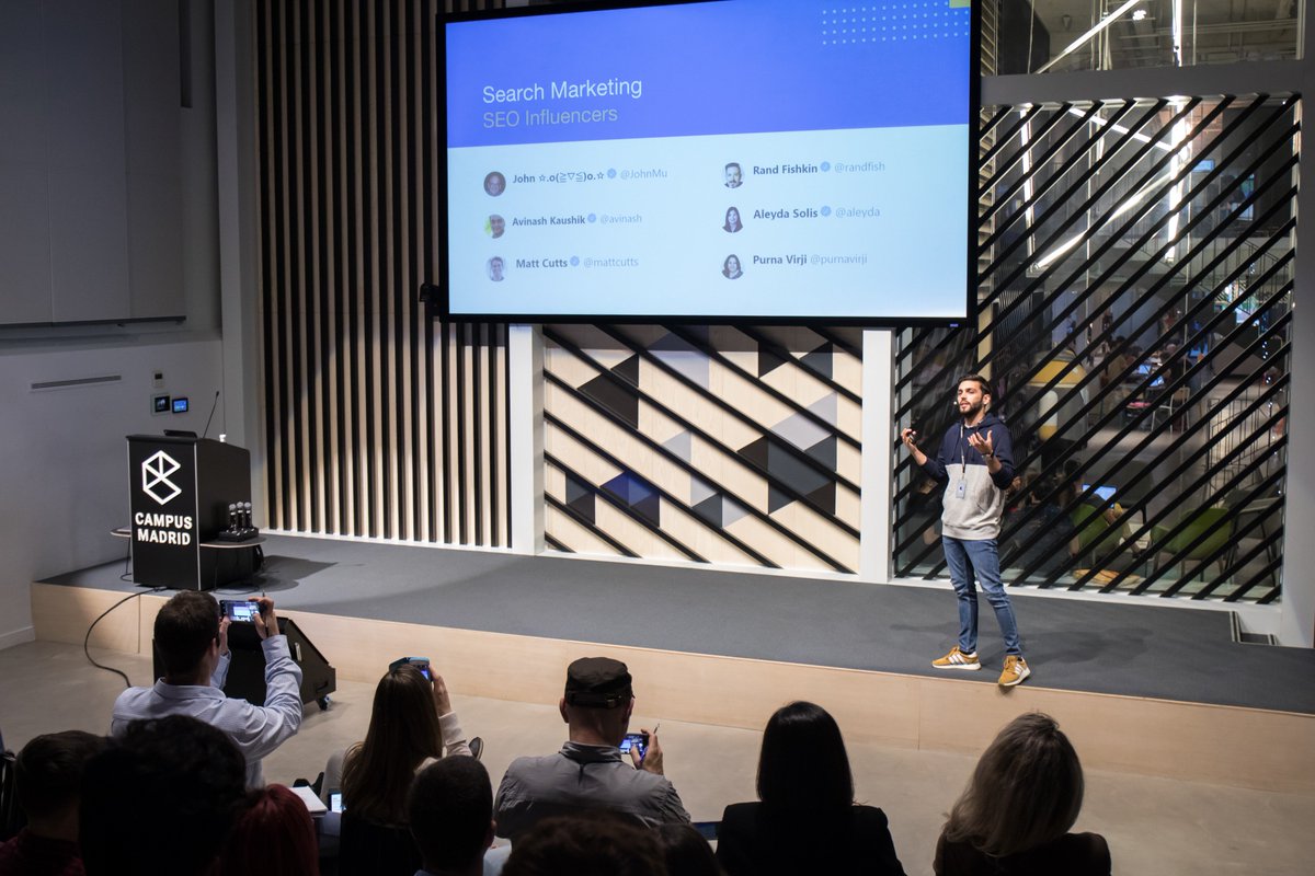 JoseRamonSaura's tweet image. Hey @randfish @aleyda and @purnavirji! 😀We told about you yesterday in Google #CampusSEO 2018 in front of 250 #SEO folks at @CampusMadrid. You can check out the slides here goo.gl/sf3BdU
