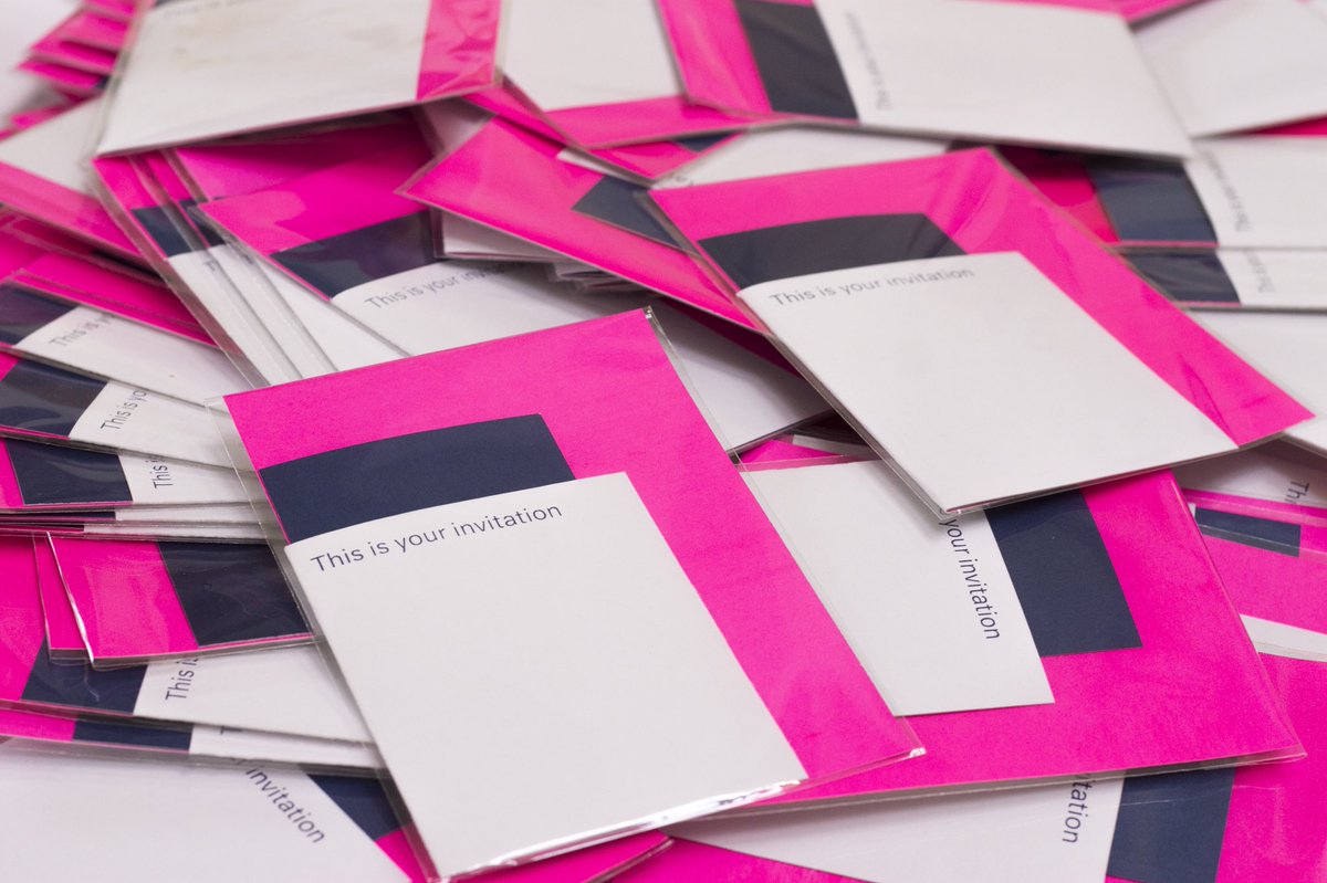 DSCA_X's tweet photo. Printed invitations are going out in the post today. Give us a tag if you spot one! #ThisIsDIT https://t.co/MOoYL4BLrL