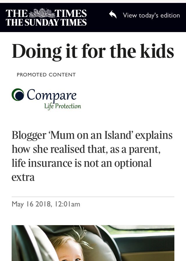 A piece of mine in The Times!
#pblogger #writer #isleofwight