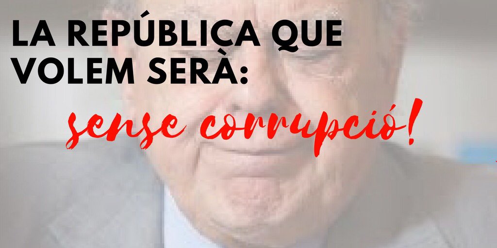 ClotDecideix's tweet photo. Avui que la guerra bruta i la corrupció és barregen. 
Avui que es destapen dos grans entramants...

Volem deixar una cosa ben clara: la República que volem serà sense corrupció!

👉Llums i taquígrafs allà on calgui

#AraTocaLluitar https://t.co/FX7W7UBkDi