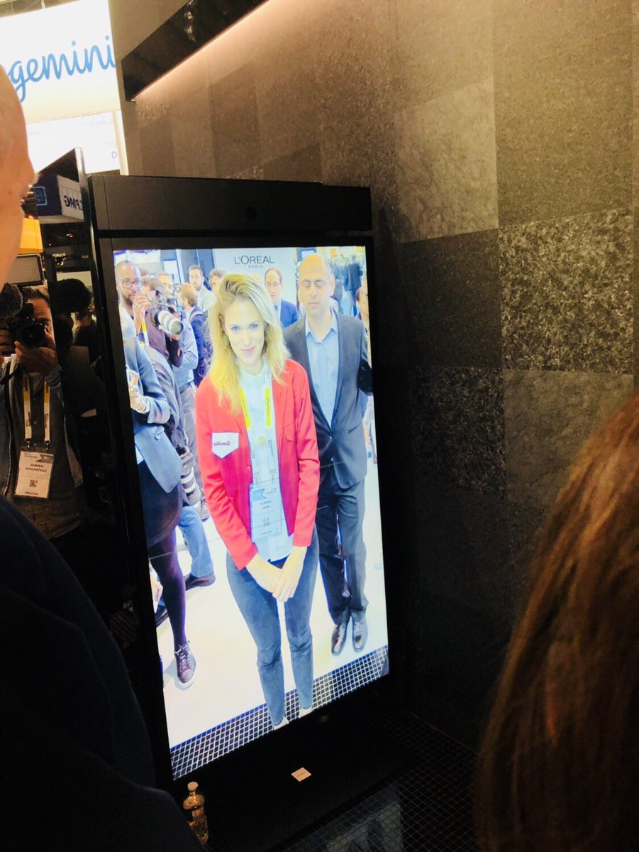 ljubomira's tweet photo. Some snippets from our booth in @VivaTech. It is all about augmented reality, artificial intelligence, digital services and personalization. Come visit us and enjoy a journey into the future of beauty https://t.co/Txs1DgU5UH