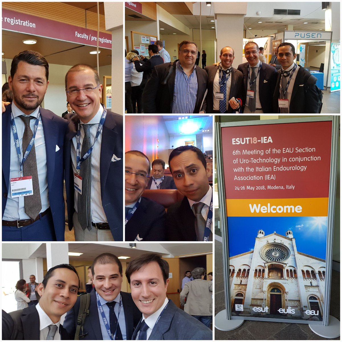 moisessocarras's tweet photo. Happy faces during #ESUT18 #esutiea18 #modena 🇮🇹 is a big honour & pleasure to meet during the best #urotech #newtech congress. we love #urology https://t.co/Cg2CWUSxmv