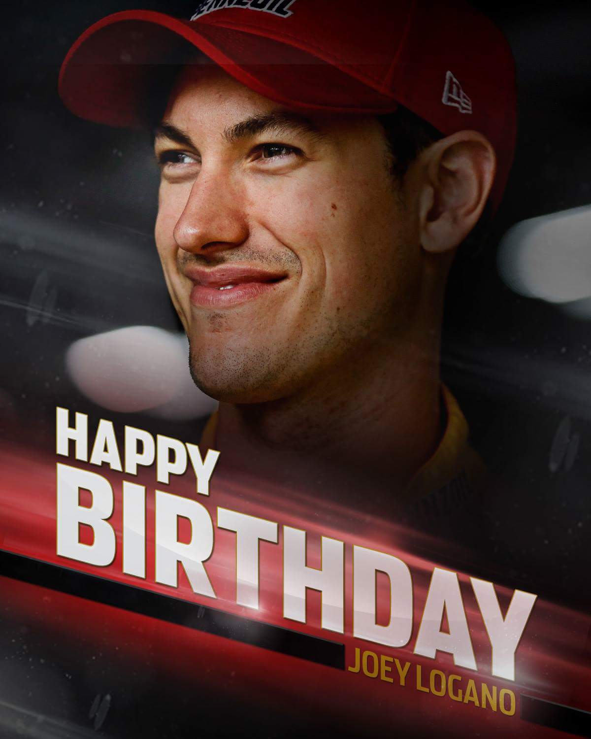 Happy birthday to Joey Logano. 