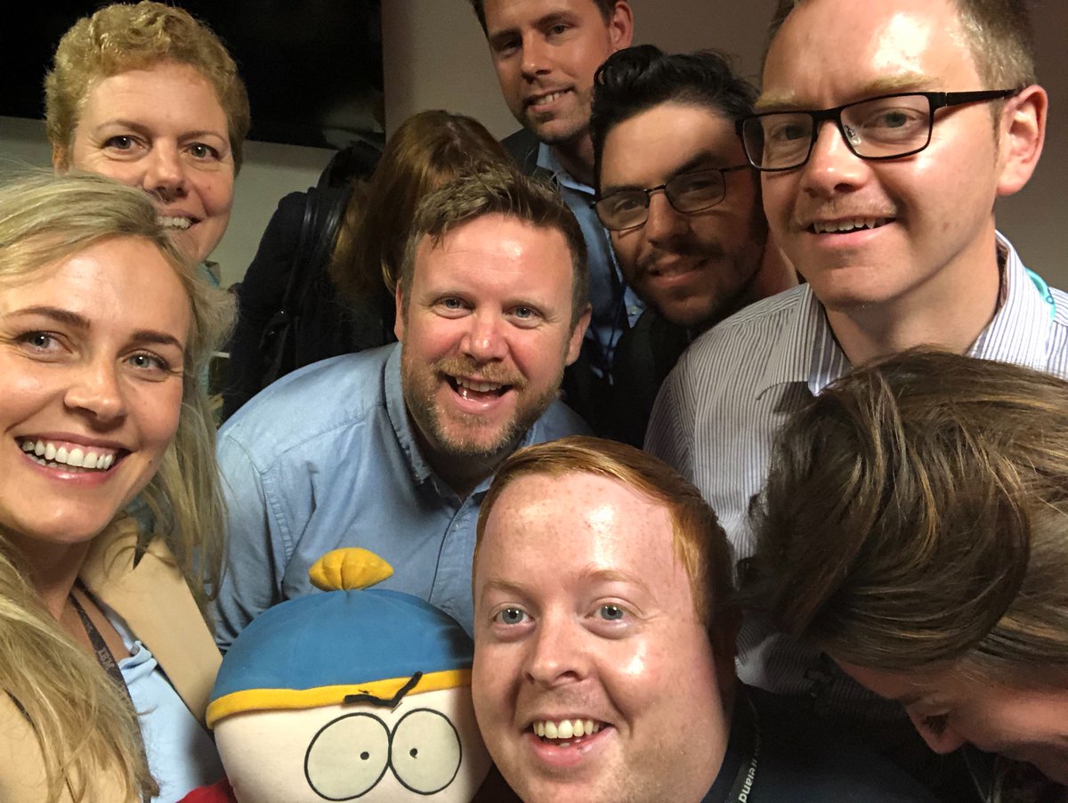 ola1982k's tweet photo. Day 3 fun is here with Fab5 team  #SnSUni2018 #fun #ibm #selfie #teameffort #fab5story #animatedcharacter @DebbieSCorcoran @brianUKI @GeliBriet https://t.co/uZxOzvJ4PV