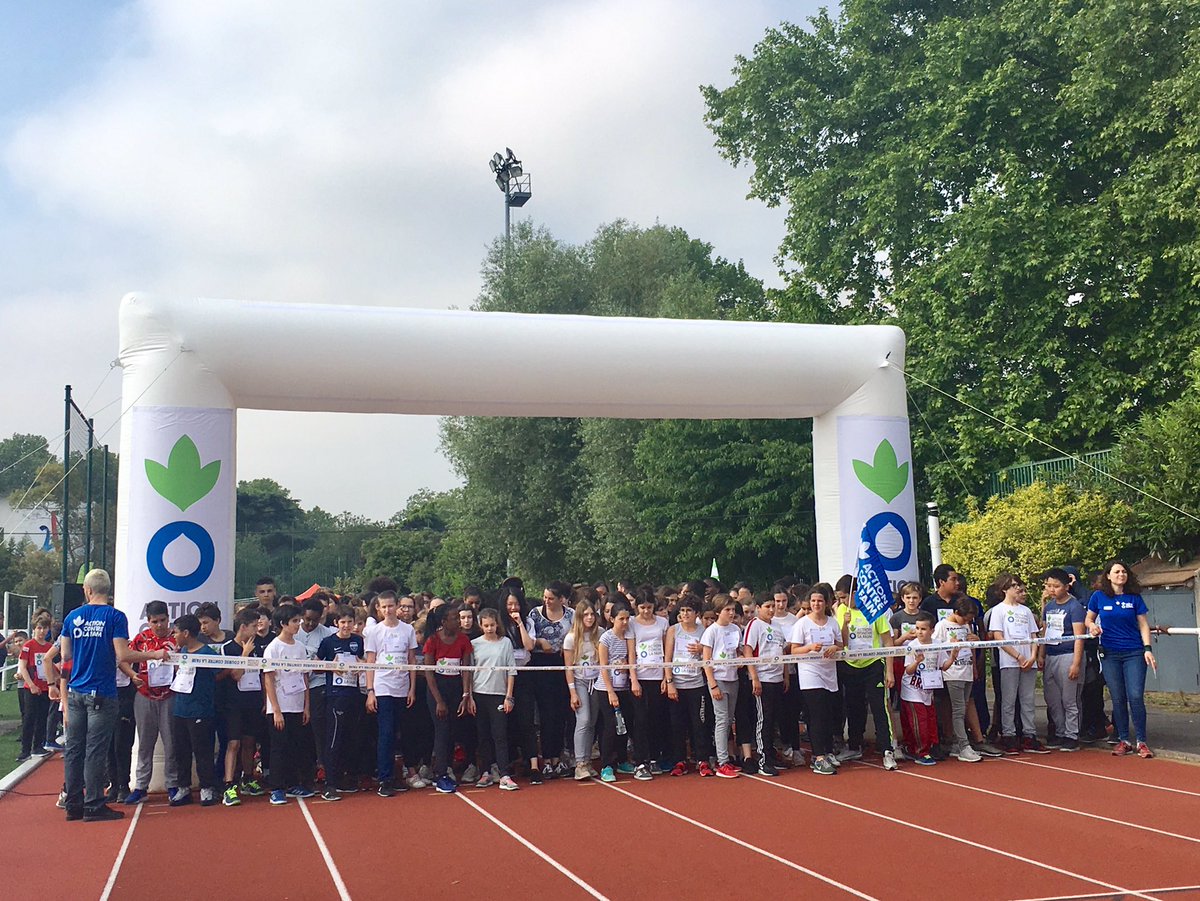 La faim n'est pas une fatalité ! 💪 Les plus jeunes l'ont bien compris et se mobilisent aujourd'hui à l'occasion de la #CourseContreLaFaim 🏃