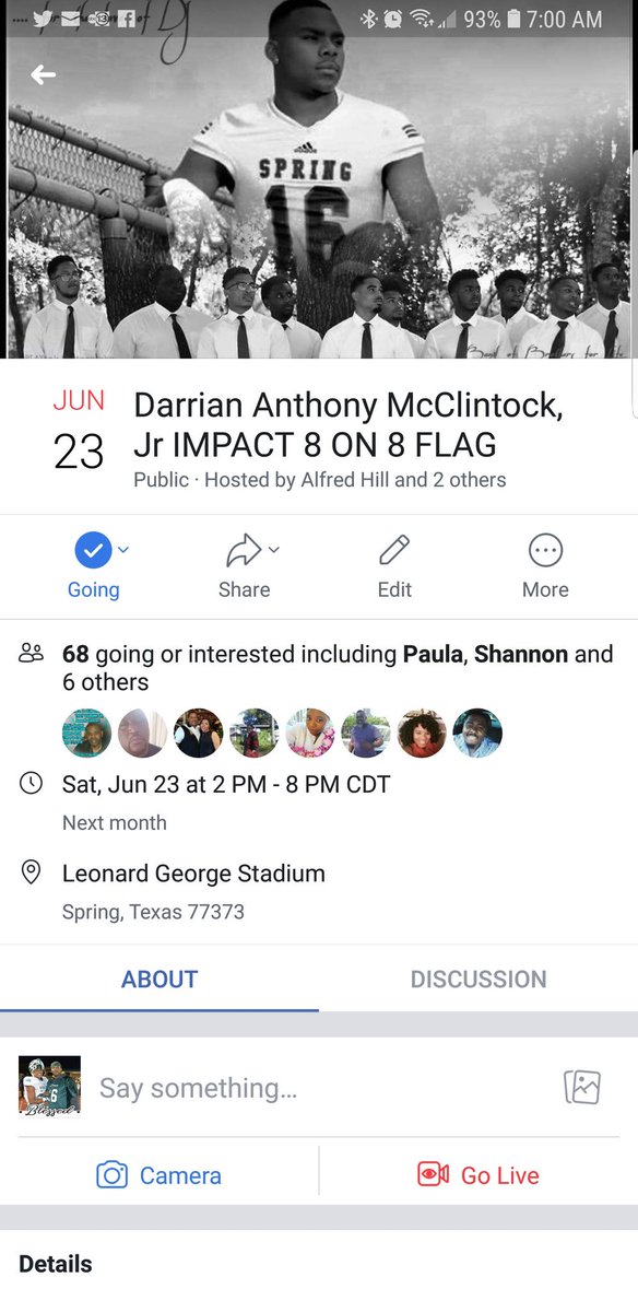 For more information contact us <a href="/Impact4dj/">DARRIAN ANTHONY MCCLINTOCK JR IMPACT FOUNDATION</a> or info@impact4dj.com. If you can, come out and support. It's to carry on his legacy of helping others.
