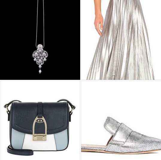 KONKSTYLE's tweet photo. #Silver #inspiration and light blue details for an happy hour #look #style. Add Aurea R #necklace #jewelry #jewels #jewellery #shelldesign. #style #streetstyle #outfit #outfitoftheday #trends #colotrend #ss18 #fashion #bloggers #fashionbloggers #fashioninfluencer #fashionstyle https://t.co/95EpcpjDT3