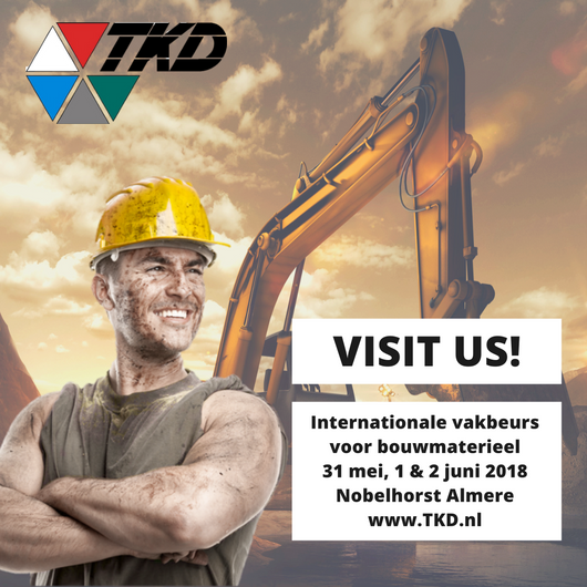 Visit us at TKD. Proud to show a Woltman 90DR Drilling Rig, a Bell amphibious crane, ICE equipment and of course our new PVE 2308SG SIDE GRIP vibratory hammer. Booth 162 #TKD