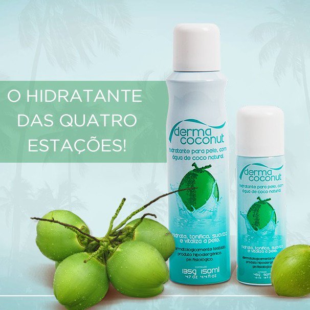 DERMACOCONUT's tweet photo. Use o seu Dermacoconut em qualquer estação do ano e mantenha sua pele totalmen... https://t.co/bqTNLmWzbO https://t.co/tol0EFKzQM