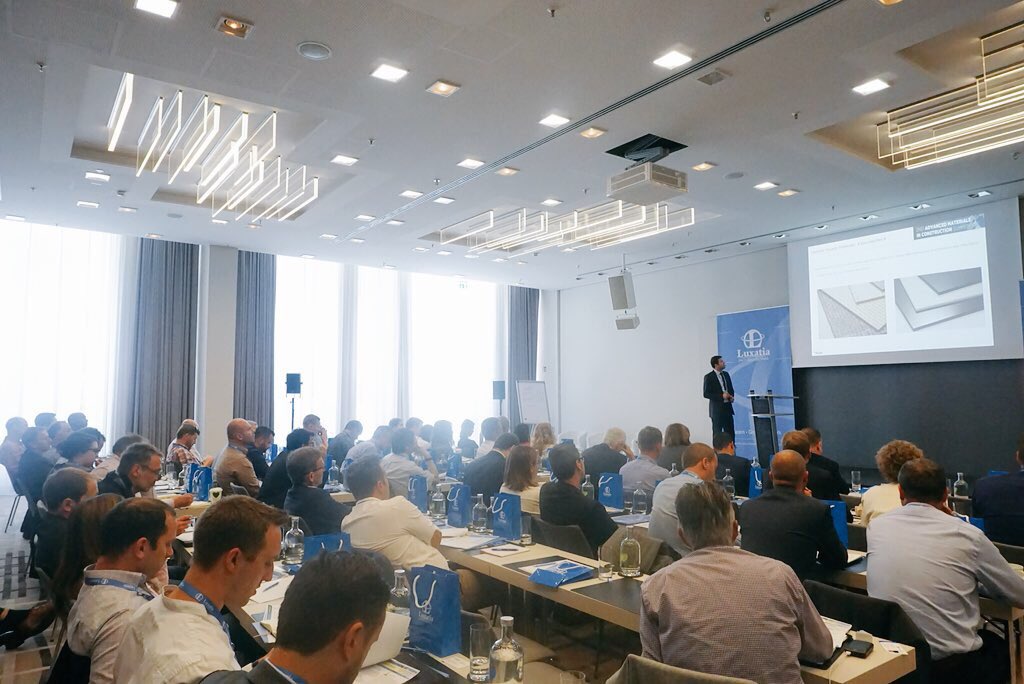 Luxatia_intl's tweet photo. Innovative approach to urban heat island effect w/ Umit Engin Anil from Kale #AMIC2018 https://t.co/hVdKPAMymn