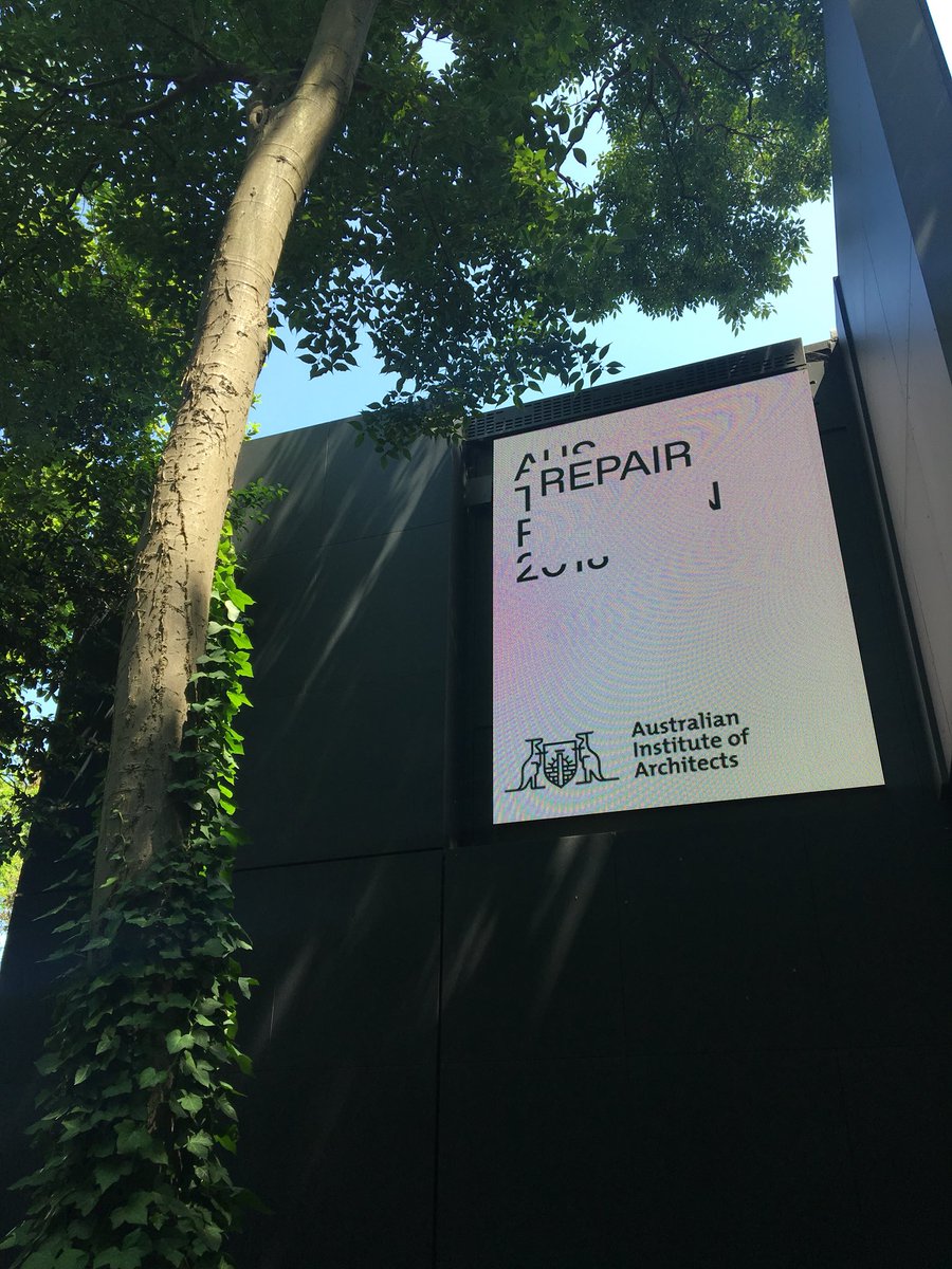 Australia Pavilion (<a href="/VeniceArchAUS/">VeniceArchAUS</a>) is opening now at #Giardini with “Repair” #BiennaleArchitettura2018 #Freespace