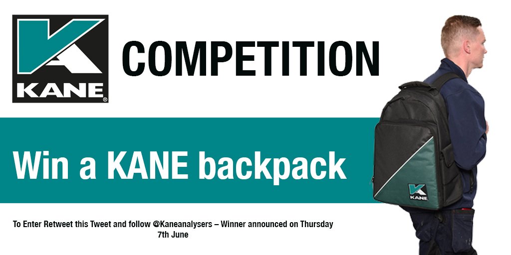 Competition Time!

Win your very own KANE backpack – perfect for storing your analyser and tools!

To enter, Retweet this Tweet and Follow us.. simple!

s3-eu-west-1.amazonaws.com/kane-uk/downlo… …

#Competition #RTtoWin #Winit #Win #Kane