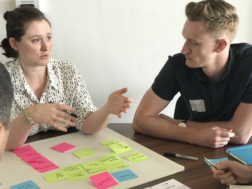 DHealthLDN's tweet photo. Moving to the afternoon session of the #DigitalPioneerFellowship and the groups have broken into groups to discuss #designthinking @Uscreates @KingfisherCoach @NHSKwesi @YMakinde1 @HINSouthLondon @Ldn_ICHP @UCLPartners @MedCityHQ @Doctor_JoshuaA @janey513 @mchisambi @EmmySelby https://t.co/GhQaIJjobC