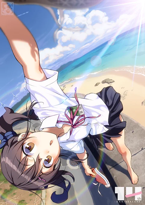 【看板娘「蒼囲空」5月12日14周年カウントダウン企画】めんそーれっ!うちなー  #蒼囲空 