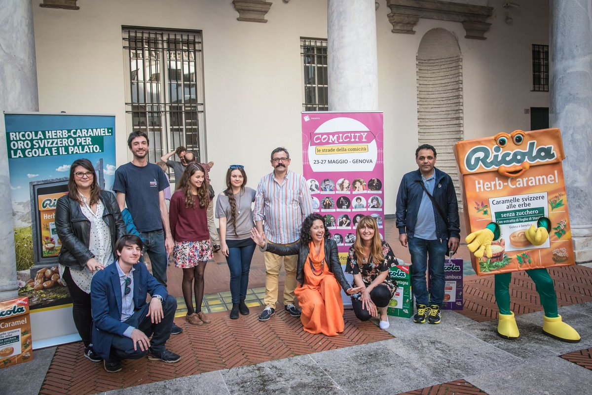 ComicityFest's tweet image. Grazie a tutti gli illustratori 🖼 che ieri sono venuti a trovarci da tutta Italia (Roma, Aosta ecc) per assistere all'inaugurazione di #Comicity e all'esposizione delle loro opere. Trovate le vignette 🗨🗯 finaliste in mostra a @Ducale_Genova fino a domenica 27/5.