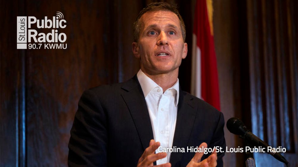 stlpublicradio's tweet photo. 'No one believes this was your own money:' #Moleg panel questions newspaper publisher about $120,000 cash delivery in Greitens case https://t.co/tVOs35Euiz #greitensreport https://t.co/D8SVbNTWzX
