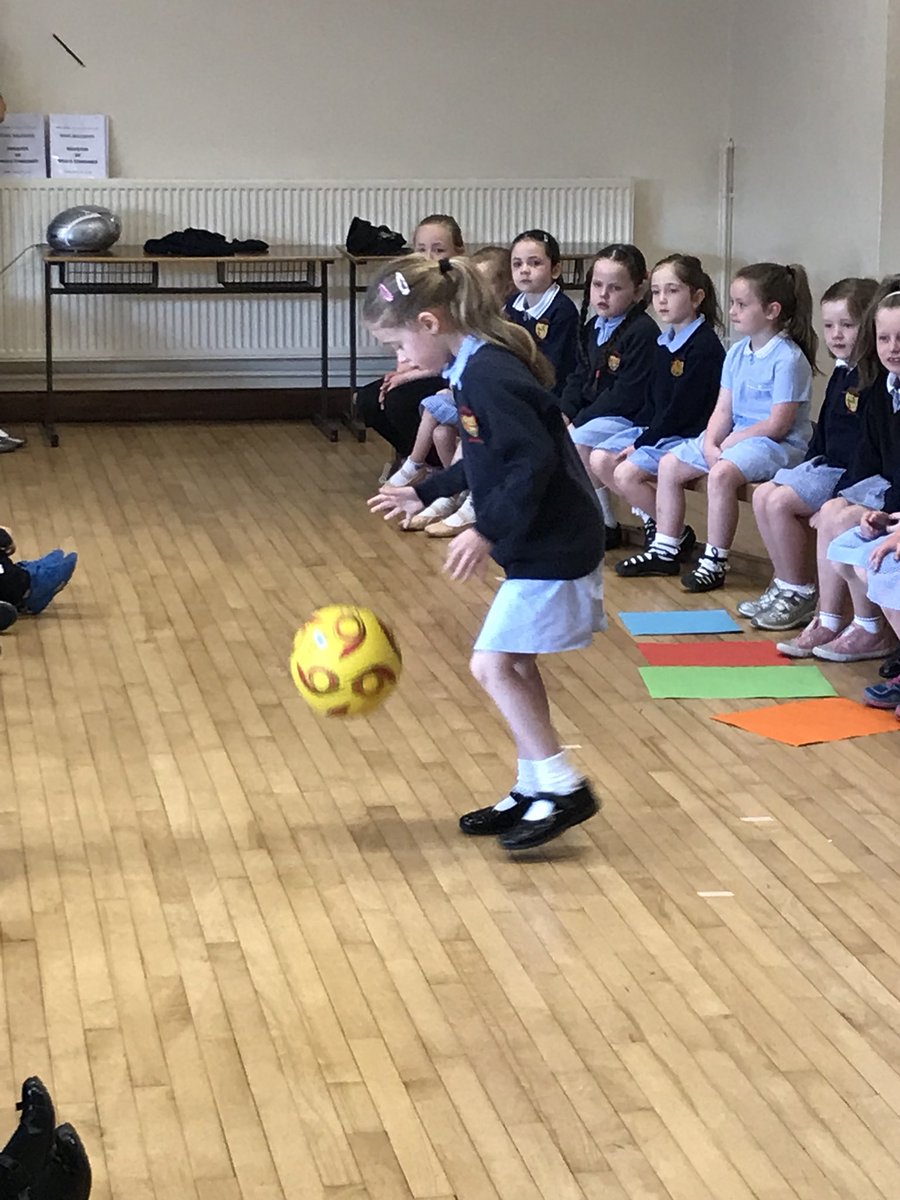 stcolmansps's tweet photo. P2 class assembly today - taking a gift from God, working hard at it & then letting their talents blossom! Well done Mrs Doyle, Miss McShane, Miss Heaney & Mrs McCann! Great to see such pride & self-esteem in our children. ✨#nischools #talents #esags #communityschool #coaches https://t.co/vVlhHPCZN9