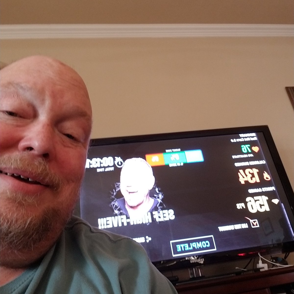 LawDog1515's tweet photo. DDP Yoga Red Hot Core 2.0. #DDPYworks #ddpiamabeliever #bertinspiredme #inspiredbybert #ddpy #berttheinspirationalcomedian @bertkreischer @RealDDP https://t.co/sSm9fFNYsm