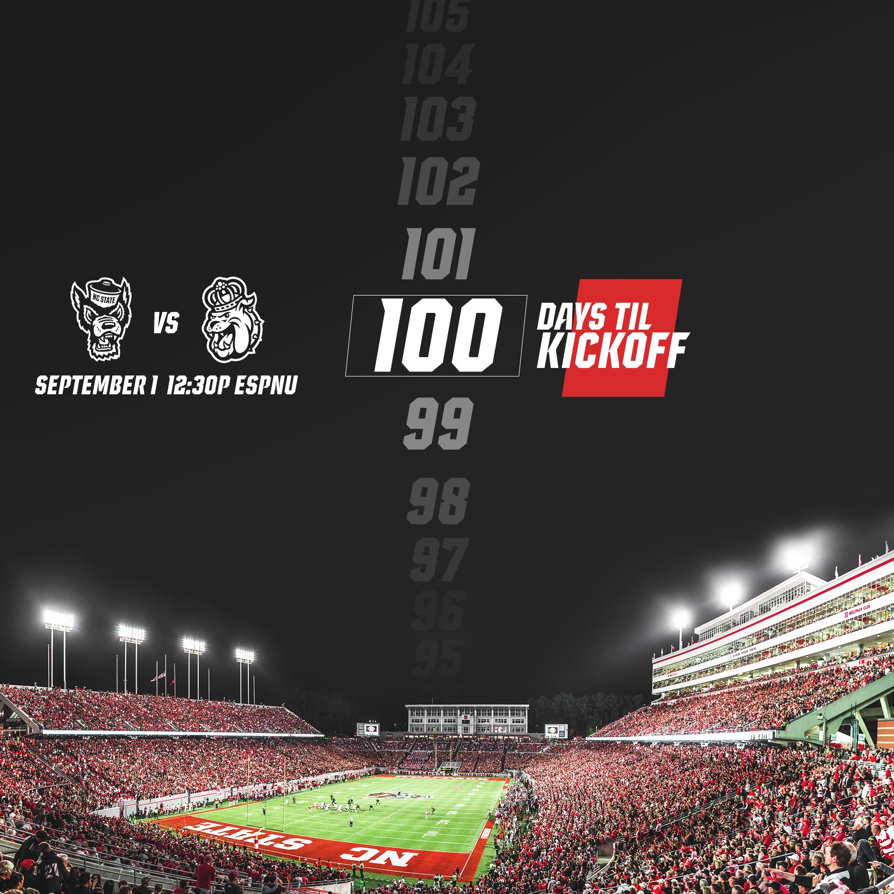 100 Days Until College Football / Twitter